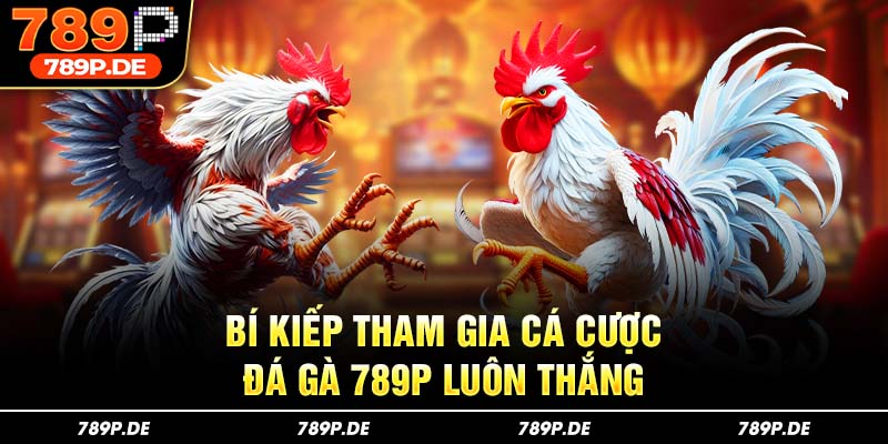 bi kíp tham gia cá cược đá gà 789p luôn thắng